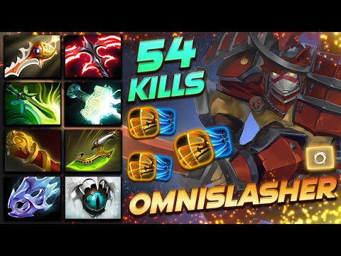 Juggernaut 54 Frags Omnislasher - Dota 2 Pro Gameplay [Watch & Learn]