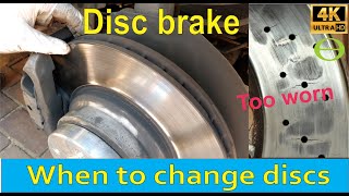 When to change brake discs - how to measure brake disc thickness