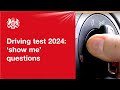 'Show me, tell me': show me questions 2024:  official DVSA guide