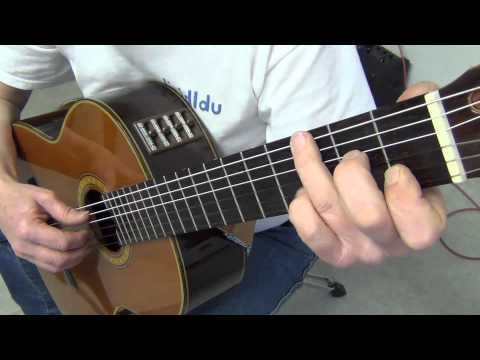 Didldu Schule Gitarre - 4. Übung mit dem C, G7 und F-Akkord