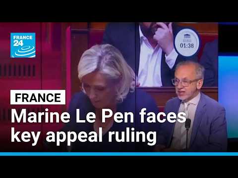 Marine Le Pen faces key appeal ruling over 2027 presidential bid
