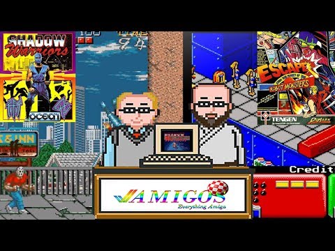Amigos: Everything Amiga Episode 139 Shadow Warriors / Escape from the Planet of the Robot Monsters