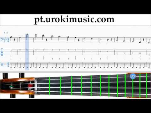 Aprender Violoncelo Lukas Graham - 7 Years Tablatura Parte#1 exercitando um-i372