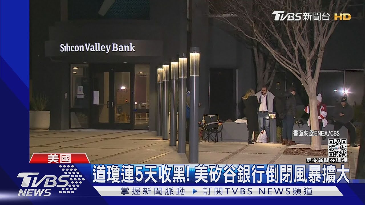 道瓊連5天收黑!矽谷銀行倒閉風暴擴大 拜登保證有錢領