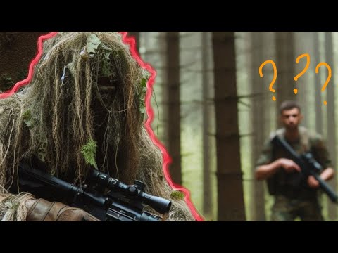 Home Made Ghillie Suit Caused Complete Confusion - Ghillie sniper