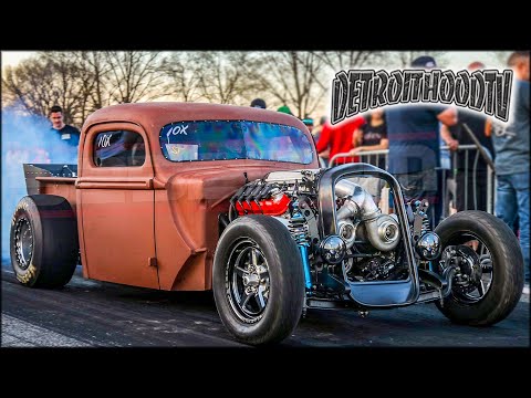 The FASTEST Small Tire Field I've Ever Filmed | "DetroitHoodTV" PYOP