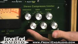 Video thumbnail for Daking Audio at Front End Audio w/ the MicPre/EQ, FET II & FET III Compressor, and Mic Pre One by Front End Audio
