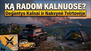 Bosnijos tarpekliai dykumos degantys kalnai ir arbuzo vakarėlis