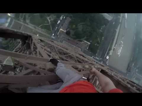 Watch These Guys Climb The Eiffel Tower With Their Bare Hands