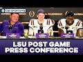 LSU Post Game Press Conference: 2020 National Championship | CBS Sports HQ
