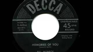 Memories Of You - Bill Monroe