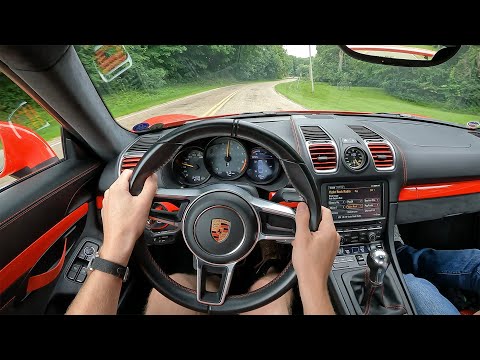 2016 Porsche Cayman GT4 - POV Test Drive (Binaural Audio)