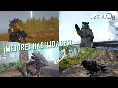 Estos DINOS son MUY ORIGINALES y con MEJORES HABILIDADES #2 | Animals Of Atlas | ARK MODS EN ESPAÑOL