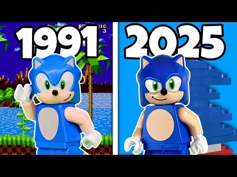 The EVOLUTION of LEGO Sonic…
