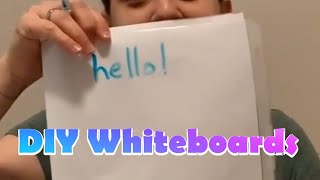 Lessons with Lani: Making Whiteboards!