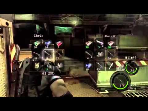 Resident Evil 5 Walkthrough  Gameplay with LazyCanuckk Part 35   Chris Vs  Chaingun Charlie