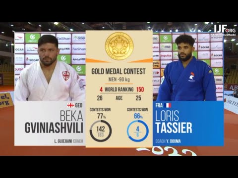 Beka Gviniashvili vs Loris Tassier | Final -90 Abu Dhabi Grand Slam 2022