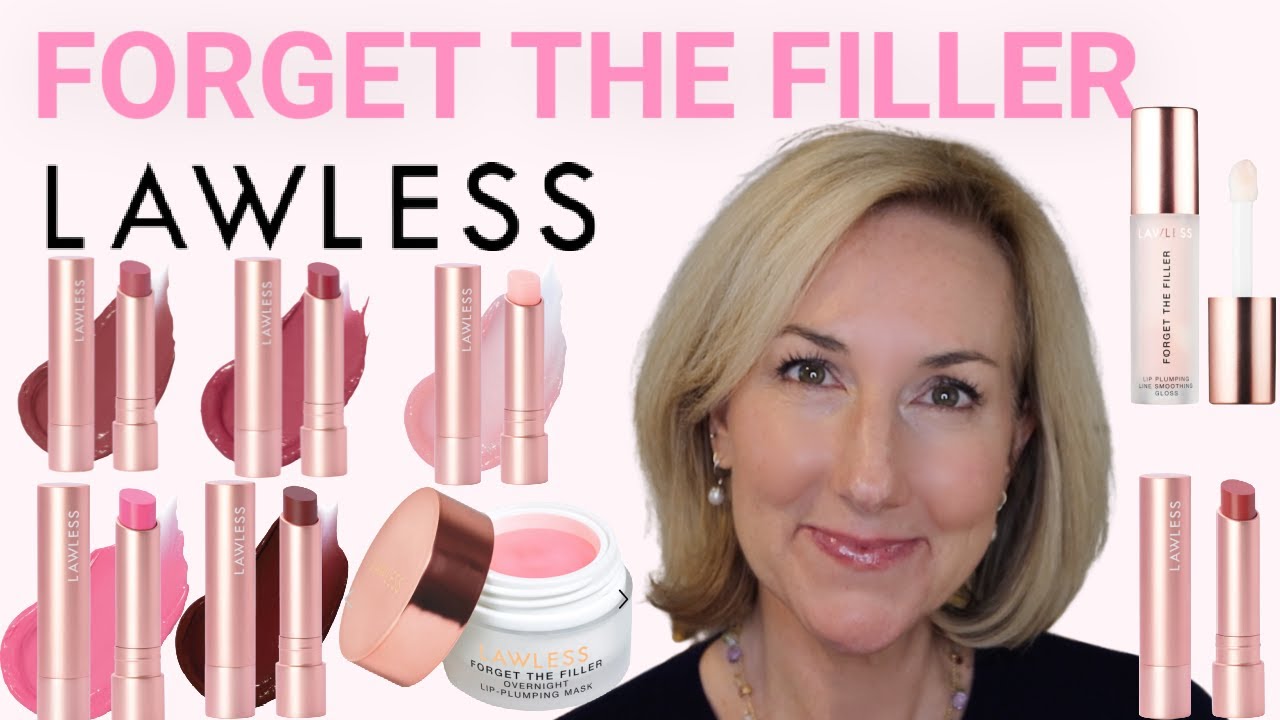 LAWLESS | FORGET THE FILLER LIP PRODUCTS | UNBOXING AND SWATCHES!