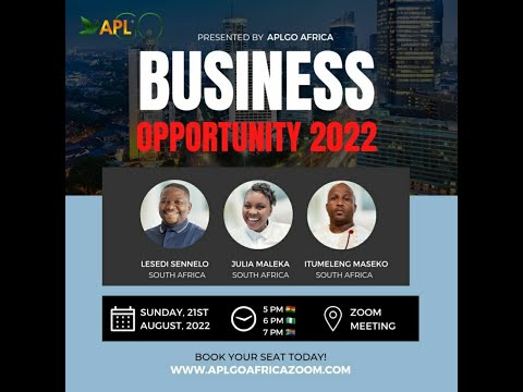 BUSINESS OPPORTUNITY PRESENTATION 21.08.2022