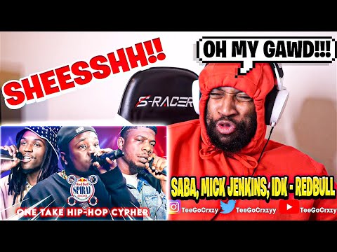 THEY KILLED THIS!!!! Saba, Mick Jenkins, IDK | Red Bull Spiral Freestyle (REACTION)