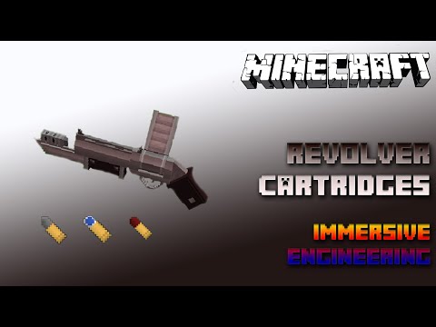 Revolver Cartridge 🔧 Minecraft Immersive Engineering Tutorial 1.15 🔧 Deutsch / German