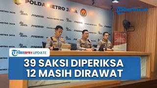 Update Kasus Kecelakaan KRL Bekasi Timur: Penyidik Polda Metro Jaya Periksa 39 Orang Saksi