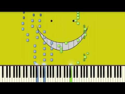 Assassination Classroom OP1- Seisun Satsubatsu-ron - Piano tutorial (Synthesia)