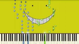 Assassination Classroom OP1- Seisun Satsubatsu-ron - Piano tutorial (Synthesia)