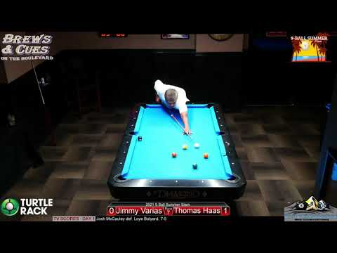 2021 9 Ball Summer Slam - Jimmy Varias vs. Thomas Haas