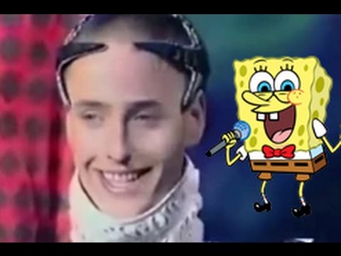 The funniest clip ever - Spongbob as The Weird Russian Singer