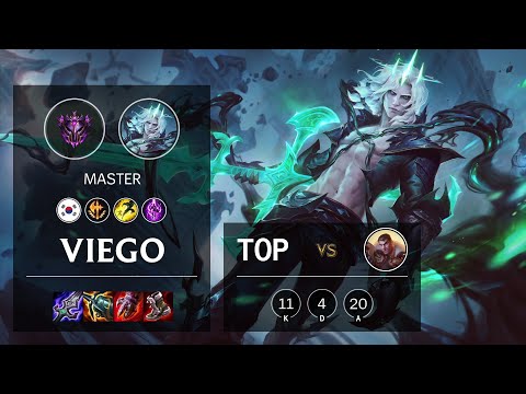 Viego Top vs Jayce - KR Master Patch 11.4