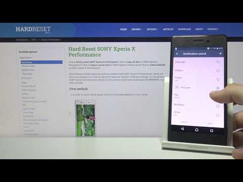 Sony Xperia X Performance Notification Tones – Notification Sounds