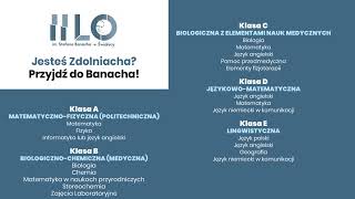 Nasze profile klas na rok szkolny 2023 / 2024.