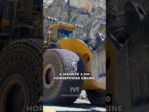 The LARGEST Wheel Loader on the Planet! 🤯 #machines