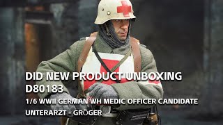 Figurka Gröger - WWII German WH Medic Officer Candidate Unterazt 1/6 Action Figure