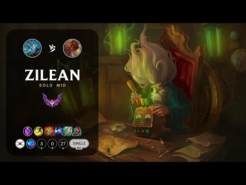 Zilean Mid vs Taliyah - KR Master Patch 14.6