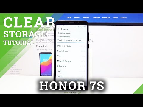 How to Clean Storage in Honor 7S?