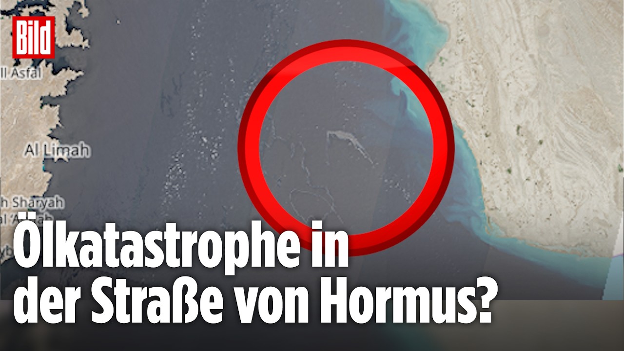 Öl-Drama vor Iran: Versenkte Tanker könnten eine Umweltkatastrophe ausgelöst haben