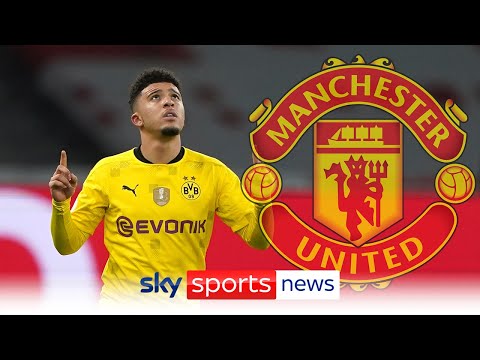 Jadon Sancho completes medical ahead of £73m move to Manchester United