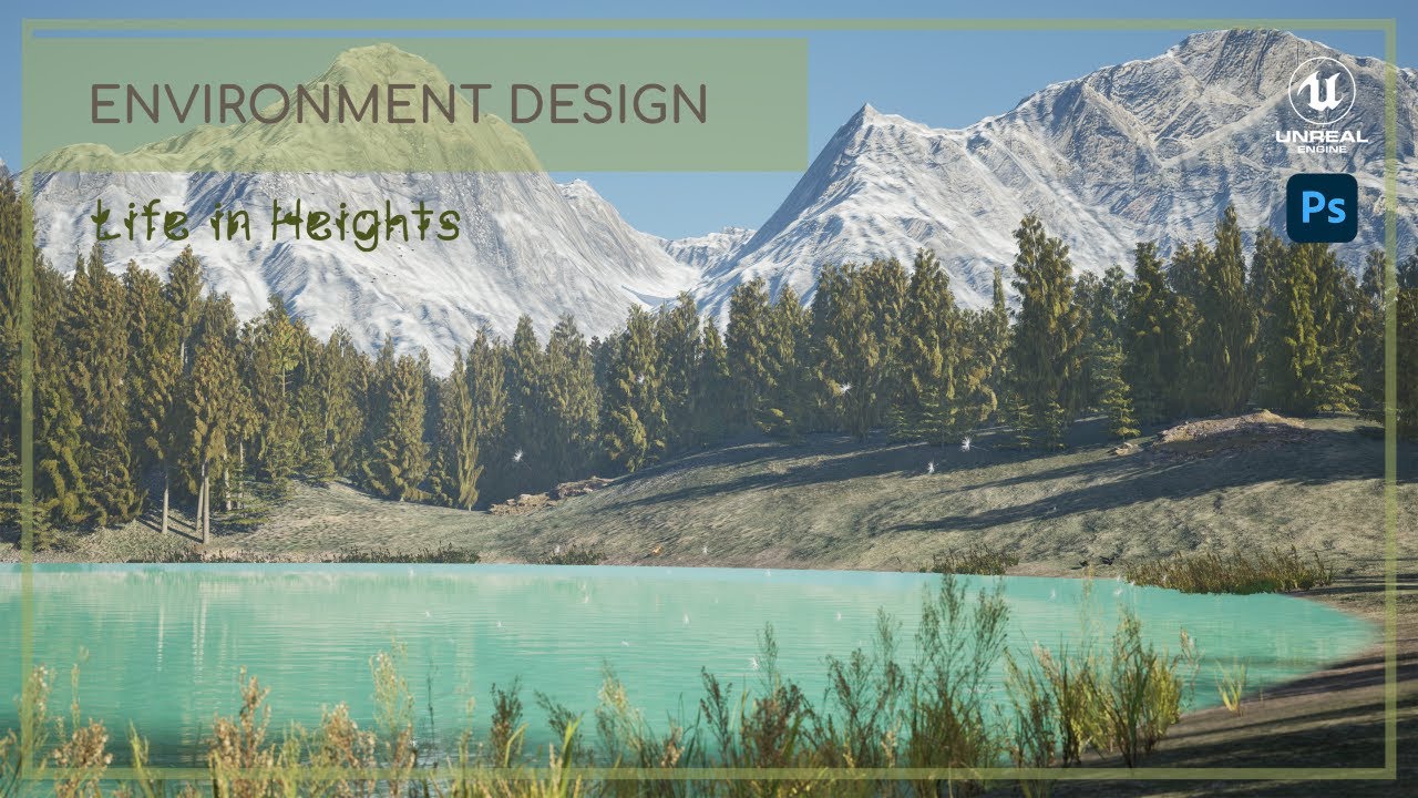 Portfolio preview — Unreal Engine environment design by Hervé Ginestous