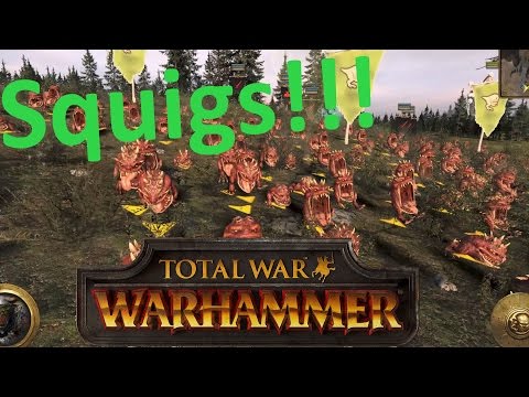 Squig HERD!! |Total War: Warhammer