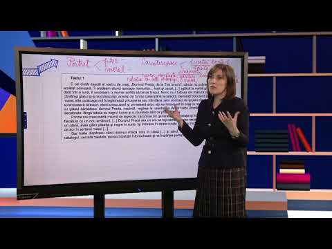 TeleŞcoala: Limba şi literatura română clasa a VIII-a–Simulare Evaluare Naţională 2022-a treia parte