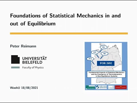 Foundations of Statistical Mechanics In and Out of Equilibrium