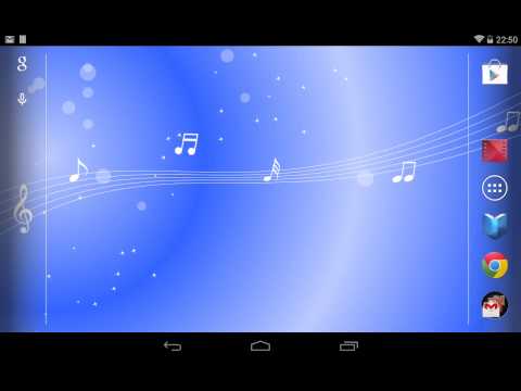 音符の泉 ライブ壁紙