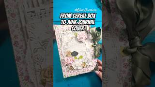 How To Make A Junk Journal Cover From A Cereal Box #junkjournal #junkjournaling #junkjournalideas