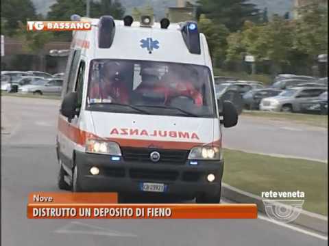 TG BASSANO (21/09/2016) - NOVE: DISTRUTTO UN DEPOSITO DI FIENO
