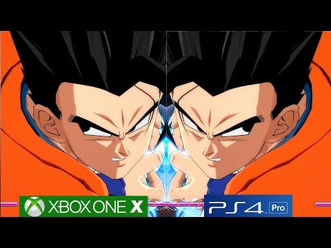Dragon Ball FighterZ: Xbox One X vs PS4 Pro Graphics Comparison [4K/60fps]