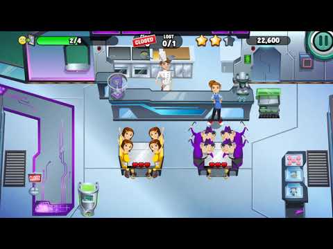 Diner Dash Rocket Diner levels 71