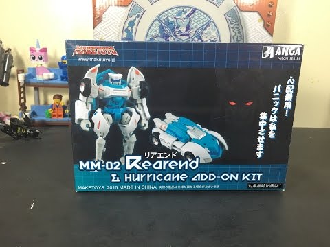 Maketoys MM-02 - Manga Mech Series REAR END w/ Hurricane Add-On Set