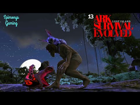 FINALLY Taming a Sinomacrops!! ARK: SURVIVAL EVOLVED - LOST ISLAND